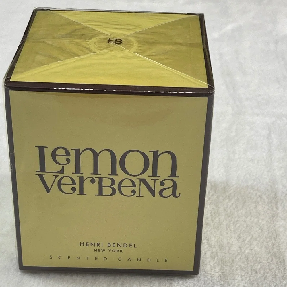Henri Bendel New York Lemon Verbena‎ Scented Candle 10 oz New Factory Sealed